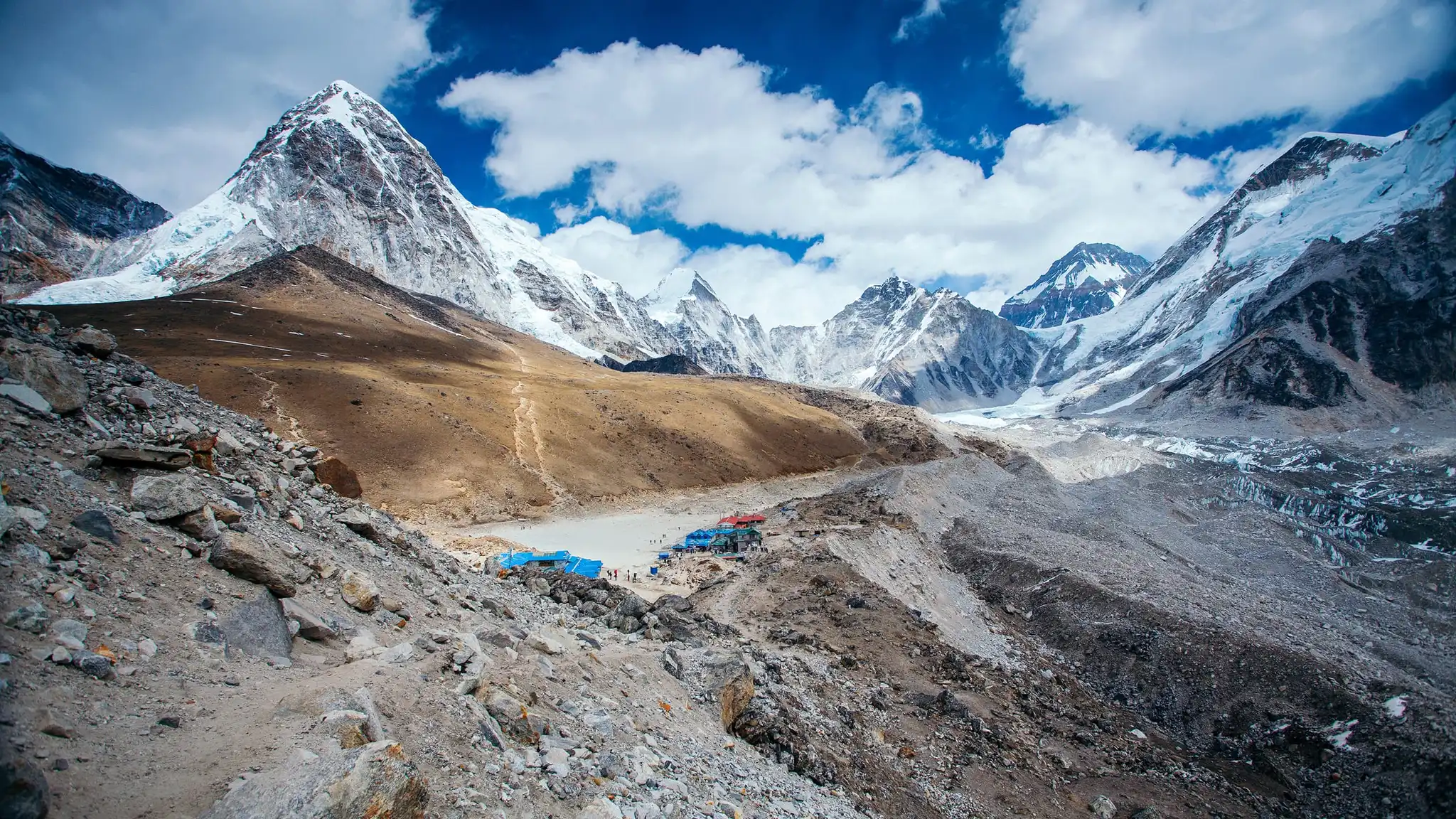 DAY 9 - Trek from Lobuche to Everest Base Camp and Return to Gorak Shep (5,170m)